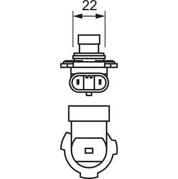 Autožárovka Žárovka BOSCH HIR2 12V 55W PX22d PURE LIGHT