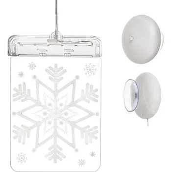 Vánoční dekorace 3D LED dekorace – sněhová vločka