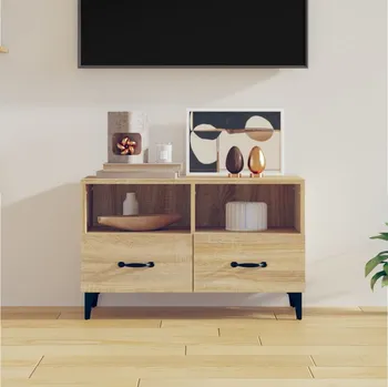 Nábytek vidaXL TV skříňka dub sonoma 80 x 36 x 50 cm kompozitní dřevo