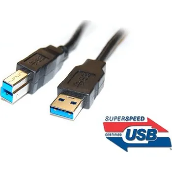 Počítač Kabel USB 3.0 Super-speed 5Gbps A-B 9pin 1m