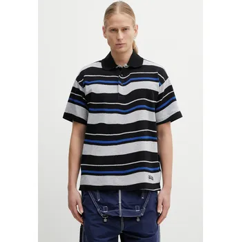 Pánská móda Bavlněné polo tričko Napapijri Napapijri x Martine Rose NP0A4HG9L671 černá 99X, vel. XL