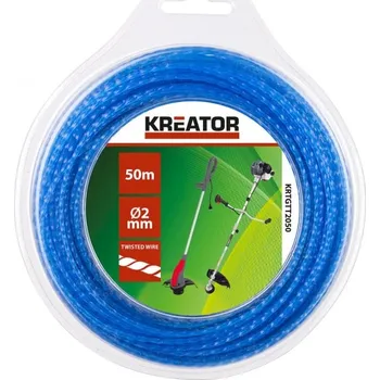 Zahradní technika Kreator KRTGTT2050 - Struna kroucená 2 mm x 50 m