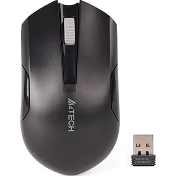 Počítač A4tech G3-200NS, V-Track, bezdrátová optická myš, 2.4GHz, 10m dosah, černá