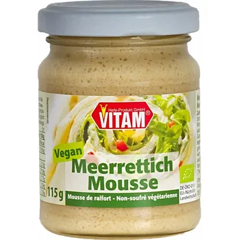 Omáčka Vitam Křenová pěna 115 g bio BIO VEGAN Množství: 1 ks
