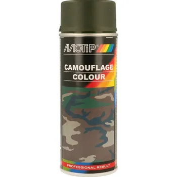 Stavebniny Motip Kamuflážní sprej matný RAL 6006 400 ml