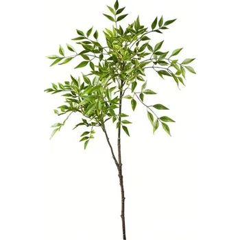 umělá květina Umělý&nbsp;strom 110 cm umělá nandina domácí&nbsp;se 2 větvemi dekorativní rostlina pro byt kancelář a moderní interiér