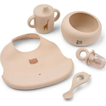 Talíř LIEWOOD Mileah Dětská jídelní sada Apple blossom