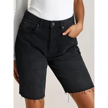 Dámské oblečení Sinsay - Džínové bermudy - černá - 711DB-99J - 711DB-99J-34