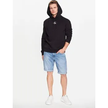 Pánská mikina Calvin Klein Jeans Mikina J30J323749 Černá Regular Fit M