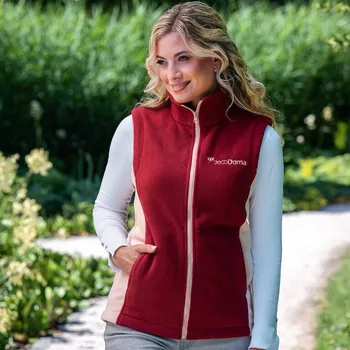 Dámská vesta Dámská vesta *dD vínová vel. 2XL