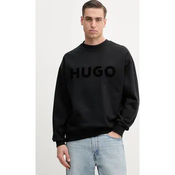 Dámská mikina Bavlněná mikina HUGO Dinex 50538778 černá 99X, vel. XL