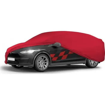 Plachta na motorové vozidlo WALSER Plachta červená, velikost XL (pro combi) DO WA30835