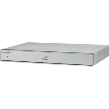 Počítač Cisco Integrated Services Router 1113 - Směrovač - DSL modem 8portový switch - 1GbE - porty WAN: 2