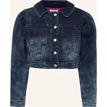 Monnalisa Dívčí Cropped Džínová Bunda, tmavě modrá, 116