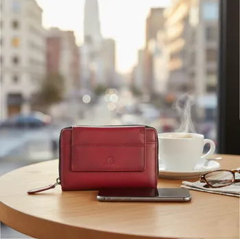 Peněženka Dámská kožená peněženka Greenburry 2152-26