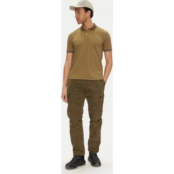 Dámské kalhoty C.P. Company Kalhoty z materiálu 18CMPA063A005904G Zelená Regular Fit 50