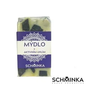 Nestandardní parfém Přírodní Olivové Mýdlo s Aktivním Uhlím - Šeříkové Květy