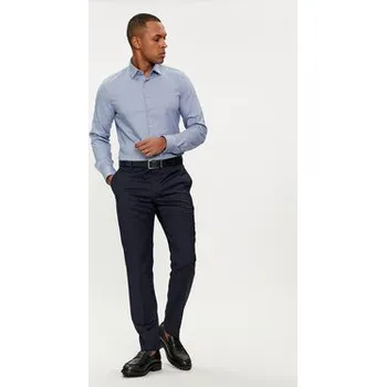 Pánská košile Calvin Klein Košile K10K112305 Modrá Slim Fit 41