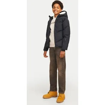 Jack & Jones Junior Zimní bunda Slay 12261353 Černá Regular Fit 140