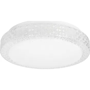 Stropní svítidlo Rabel stropní svítidlo čiré 12W LED 4000K 27cm bílý difuzor