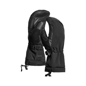 Rukavice Ortovox Merino Freeride Mitten M black raven XL rukavice + DÁREK DLE VÝBĚRU!