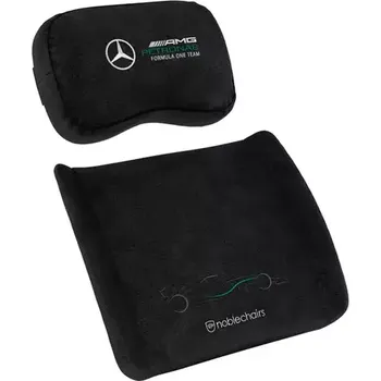 Polštář noblechairs Sada polštářů z paměťové pěny - Mercedes-AMG Petronas Formula One Team Edition (NBL-SP-PST-012)
