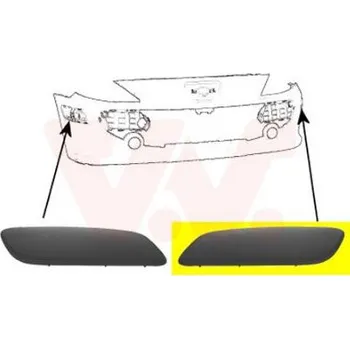 Lišta karosérie Ozdobná / ochranná lišta, nárazník VAN WEZEL 4041581