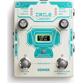 Kytarový efekt Donner Circle Looper