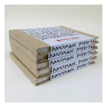 Blok Blok ručních papírů Khadi 21x25cm 210g pevné desky