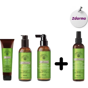 Stylingový přípravek AKCE NOOK Curly Forever Styling Cream 150 ml a Light Defining Gel 200 ml a Activator 200 ml + Leave-In kondicionér 250 ml ZDARMA