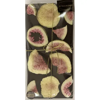 Čokoláda Sklepudiwizsa, Kazimierz Dolny,Polsko HOŘKÁ ČOKOLÁDA S FÍKY