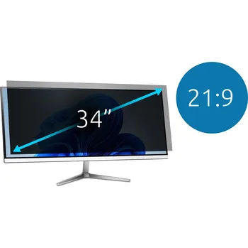 Monitor Privátní filtr Kensington pro monitory 34" (21:9), dvousměrný, odnímatelný