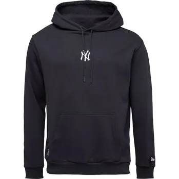 Pánská mikina Pánská mikina New Era NEW YORK YANKEES MLB LEAGUE ESSENTIAL MIDI M Černá, Bílá