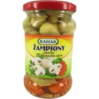 Bahak žampióny sladkokyselý nálev 290g