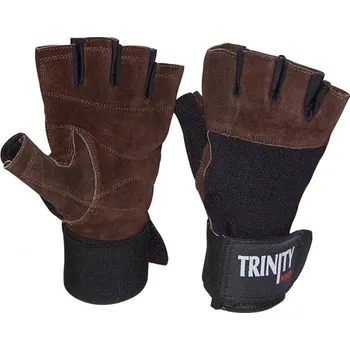 Fitness rukavice Fitness Rukavice Trinity s omotávkou L