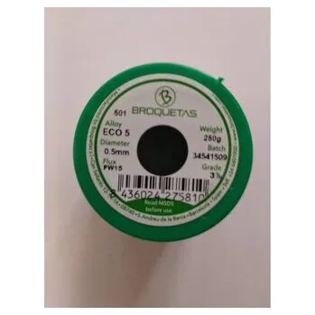 Páječka CÍN 0,5mm 250g Sn99Cu0,7Ag0,3 FLUX PW-15 PBFREE