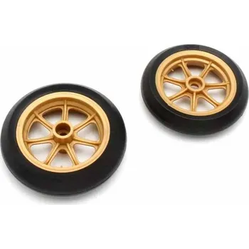 Kyosho Hanging-On Racer Yamaha YZR500 Tyres & Wheels (2) - expresní doprava