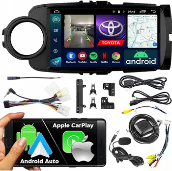 Auto Hi-Fi Autorádio NCS RS-305 Toyota Yaris III 2011-2020 Android Navigace Černý