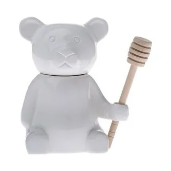 Nádoba na med Porcelánová nádoba na med, 1/24