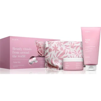 Kosmetická sada PUPA Milano Asian SPA PUPA Milano ASIAN SPA tělový peeling 250 g + PUPA Milano ASIAN SPA sprchové mléko 300 ml + PUPA Milano ASIAN SPA kosmetická taštička 1 ks kosmetická sada