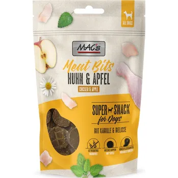 Krmivo pro psa 6x90g MAC´s Dog Meat Bits - kuřecí a jablka