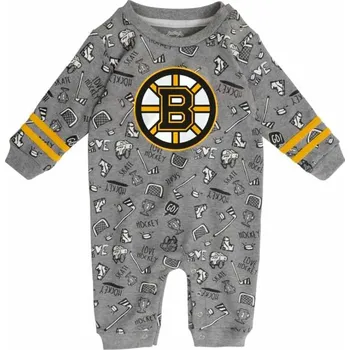 Pánské tričko Dupačky Fanatics Gifted Player LS Coverall Boston Bruins 18 měsíců