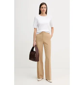 Kabelka Kožená kabelka Tommy Hilfiger AW0AW18152 hnědá 89X, vel. ONE SIZE