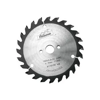 Dílna Kotouč pilový SK 91 WZ, O 160 x 2,6 x 20 mm, 24 zubů, ruční, PILANA