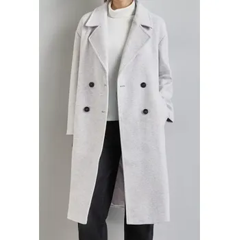 Dámský kabát Kabát Street One (Dámský šedý kabát značky Street One)