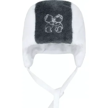 Módní doplněk ESITO | Čepice zimní hladká šedá - šedá / M