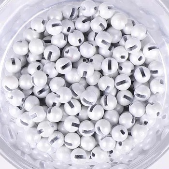 Umělá nástraha HENDS TUNGSTEN PLUS - SLOTTED - PERLEŤOVĚ BÍLÁ TPW Balení: 10 ks, Průměr: 3,3 mm