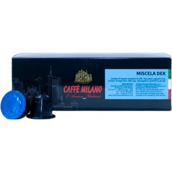 Caffé Milano Dek Blend bezkofeinové kapsle do Nespresso 10ks