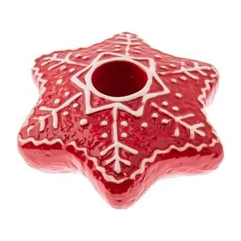 Keramický svícen hvězda, 6/144