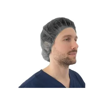 Podlahový mycí stroj Čepice z netkané textilie, BARET, 100 ks, černá Velikost: L (53 cm)